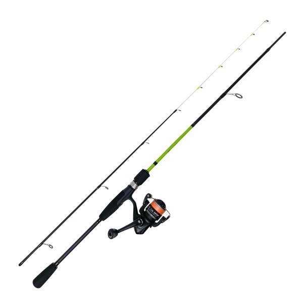 BEGINS FUNEKISU(SET)【ボート・船用2ピースキス竿と1号のPEライン付きスピニングリールのセット】(180)